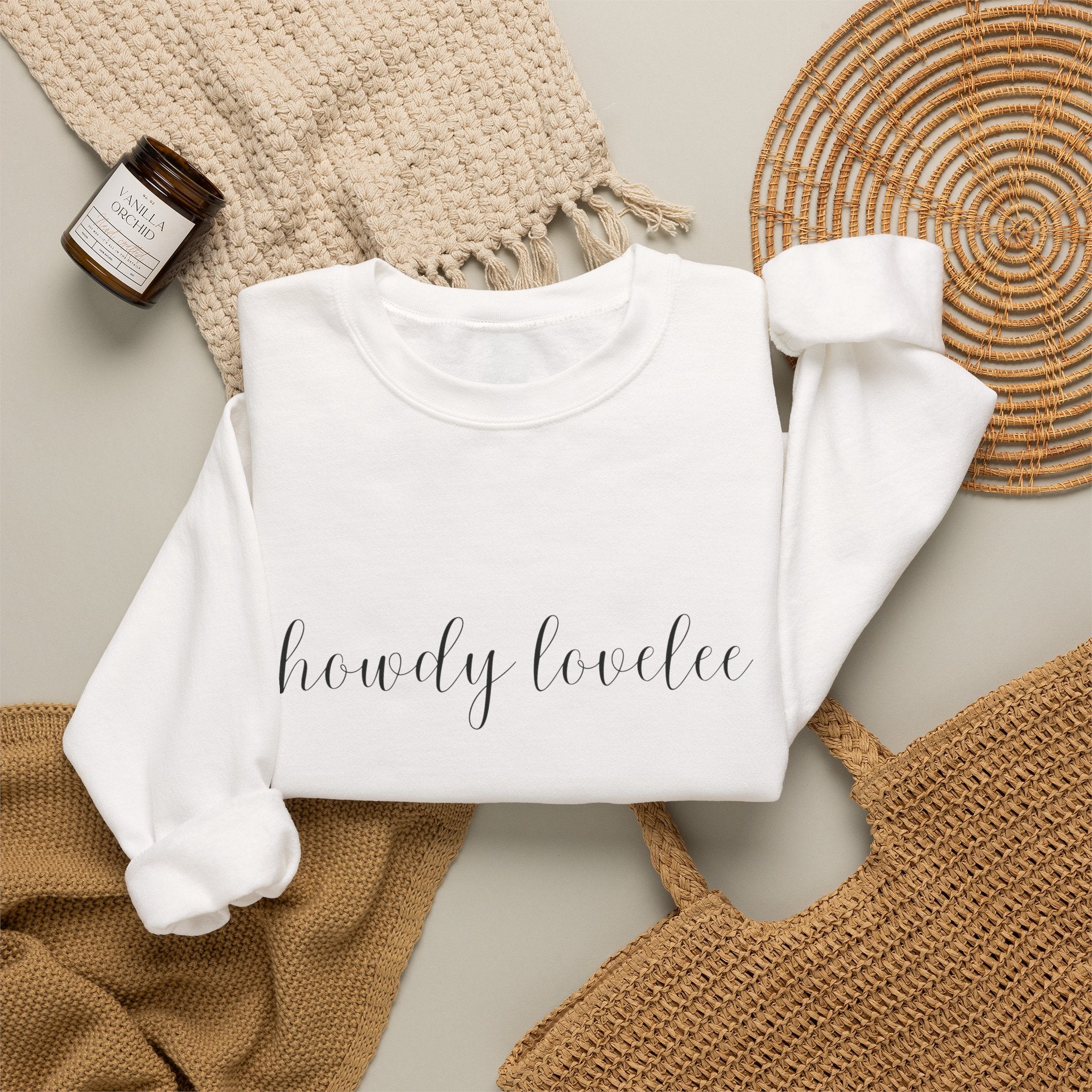 Howdy Lovelee Crewneck Sweatshirt