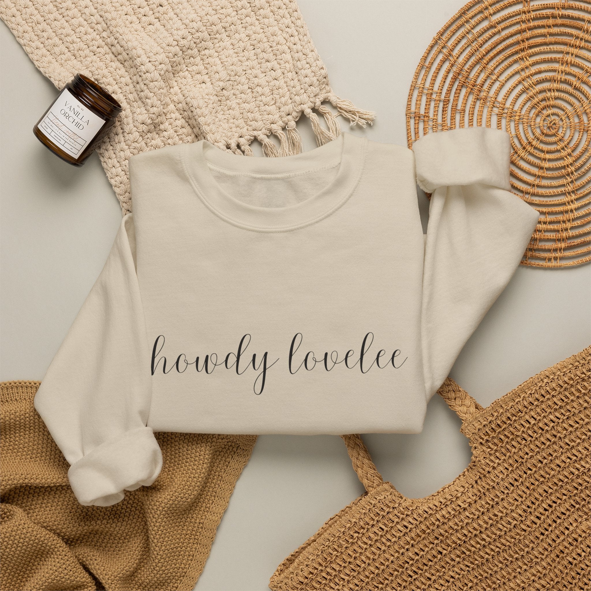 Howdy Lovelee Crewneck Sweatshirt