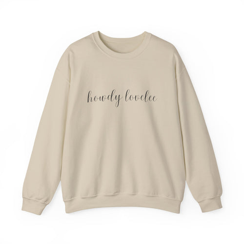 Howdy Lovelee Crewneck Sweatshirt